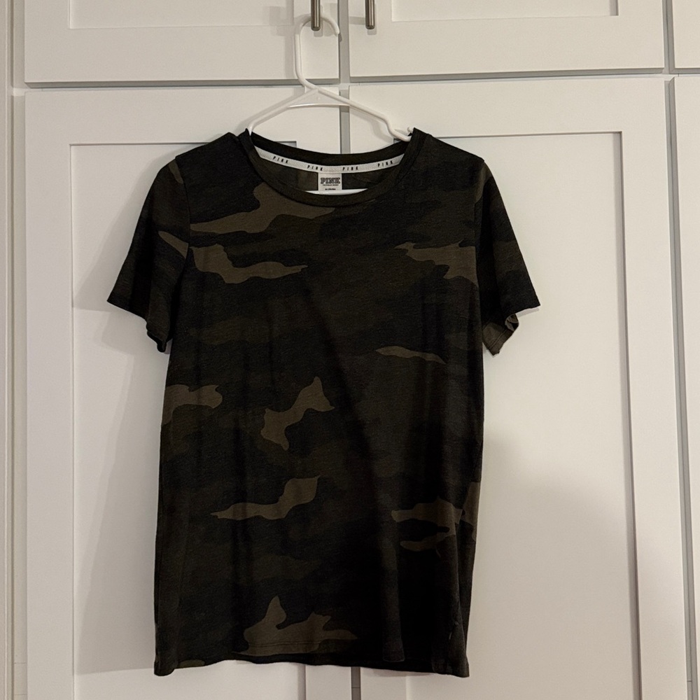 PINK Victoria's Secret Camouflage Tee